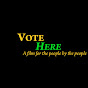 Vote HERE Film logo