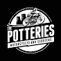 The Potteries Motorcycles and Scooters logo