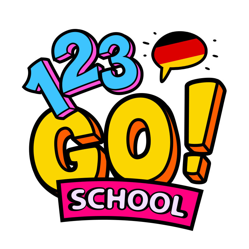 123 GO! SCHOOL German Logo