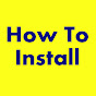 How To Install logo