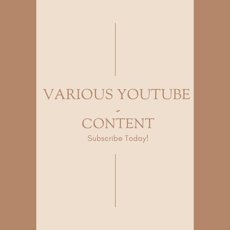Various YouTube - Content icon