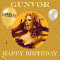 GUNVOR CINEMATIC Happy Birthday personalized logo