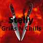 Stelly Grills N Chills logo