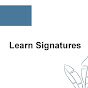 Learn Signatures logo