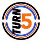 The Turn Five Podcast logo