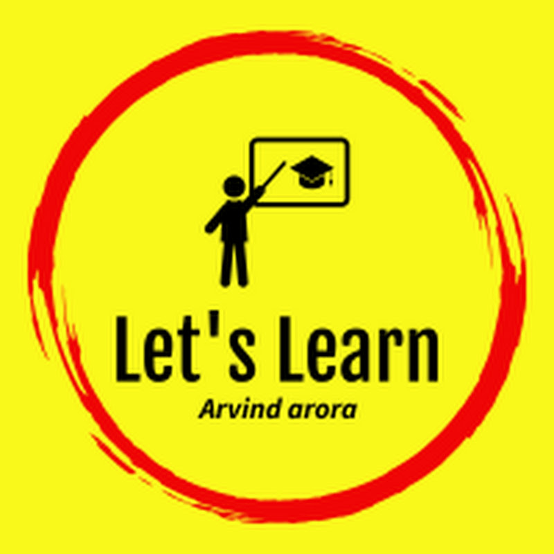 let's learn from {arvind arora}