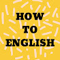how to English logo