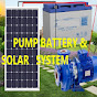 Pump, Battery and solar system channel logo