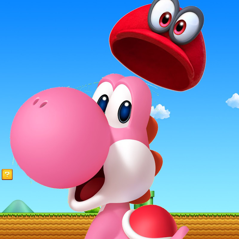Pink Yoshi Luna