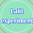 Lalit experiment