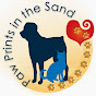 Paw Prints in the Sand logo
