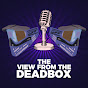 View from the Deadbox logo