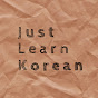 Just Learn Korean logo