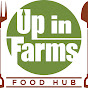 Up in Farms Food Hub logo