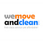 We Move and Clean logo