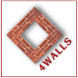 4walls Design House logo
