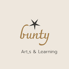 Логотип каналу bunty art's & learning