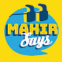 Mahir Says logo