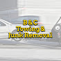 B & C Towing & Junk Removal logo