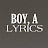 BoyALyrics