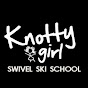 Knotty Girl Swivel Ski School logo