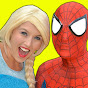 Funny Princess & Heroes Kids Videos - Spiderman