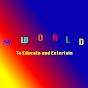 M WORLD logo