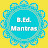 B.Ed. Mantras