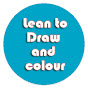 Learn to draw and colour logo