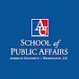 American University School of Public Affairs logo