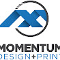 Momentum Design and Print logo