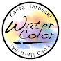Watercolor Kanta Harusaki & Yoko Harusaki logo