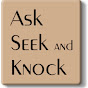 Ask, Seek and Knock logo