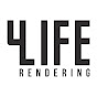 4LIFE Rendering - Professional 3D Modeling & Render Service Provider logo