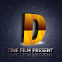 D cine film Present logo