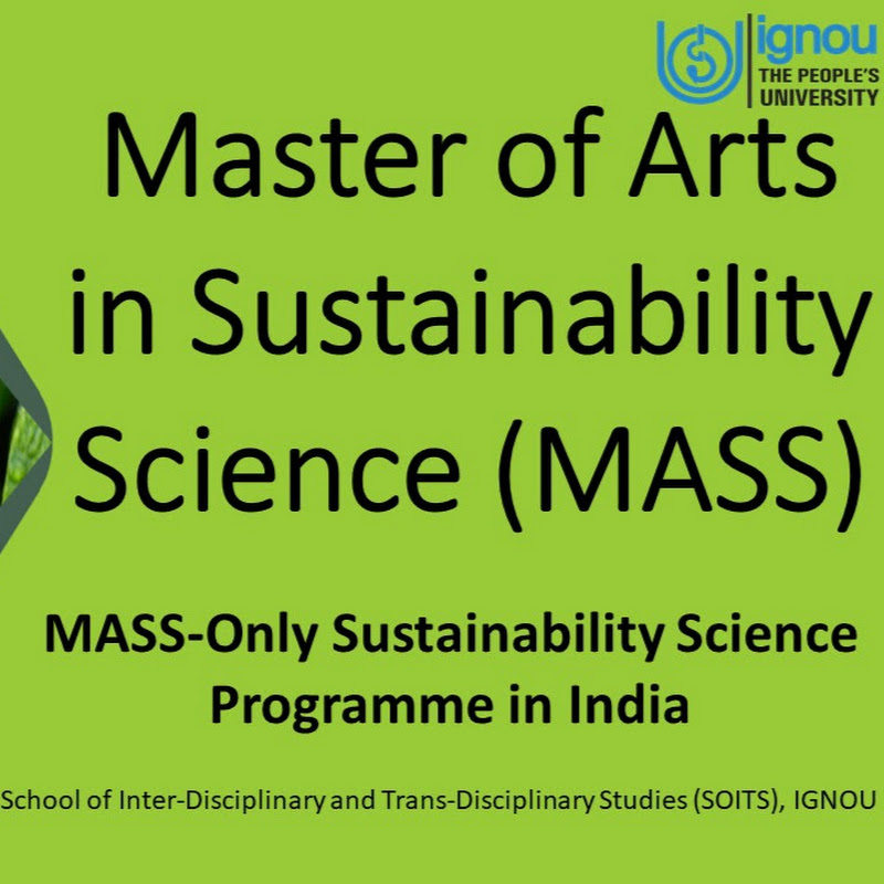 PG Diploma in Sustainability Science