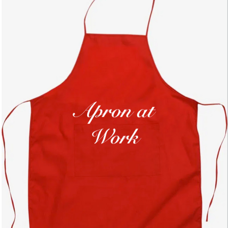 Apron at work