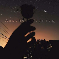 Aesthetic lyrics channel logo