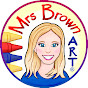 Mrs Brown • Art logo