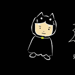 黒猫妖夢ちゃん