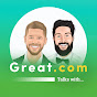 Great talks with logo