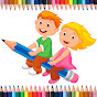 Kids Color Pages AtoZ logo