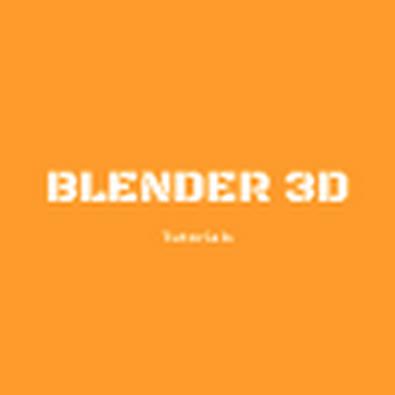 Blender 3d Tutorials