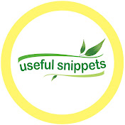 Useful snippets
