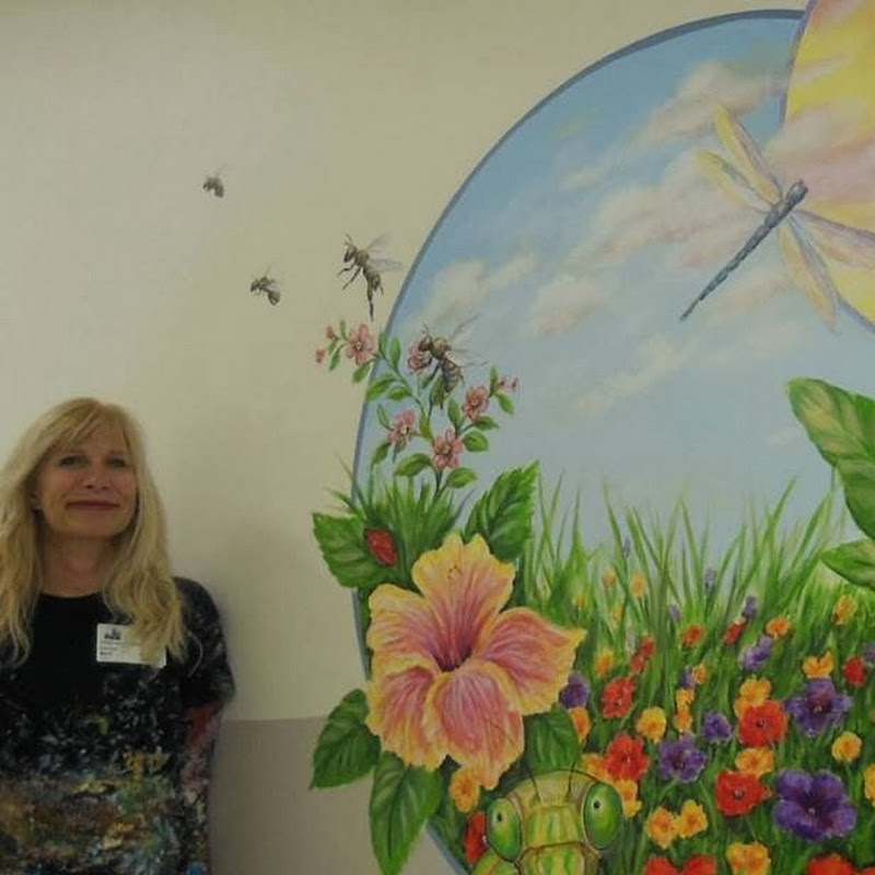 Fine Art Murals and Signs - Muralist Carolee Merrill