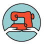 The Sewing Machine Project Creates logo
