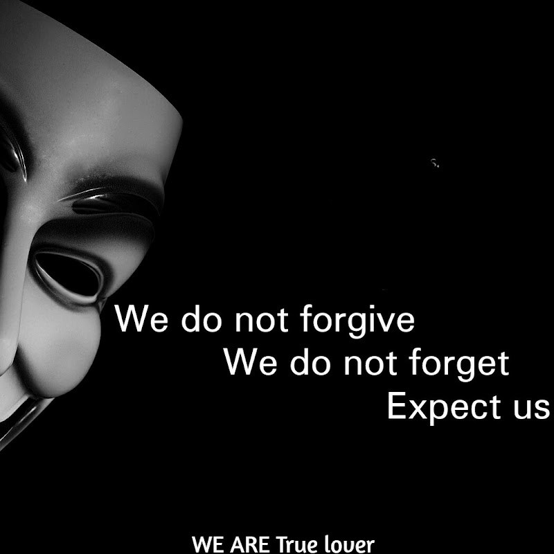 We don't forget We don't forgive