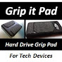 Grip it Pad, Hard Drive Grip Pad for Tech Devices logo
