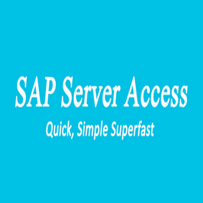 SAP SERVER ACCESS