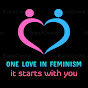 One Love In Feminism logo